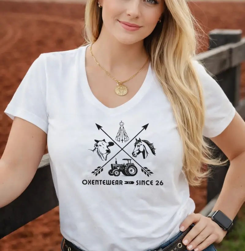 Camiseta "Vaqueiro abençoado"| OxenteWear