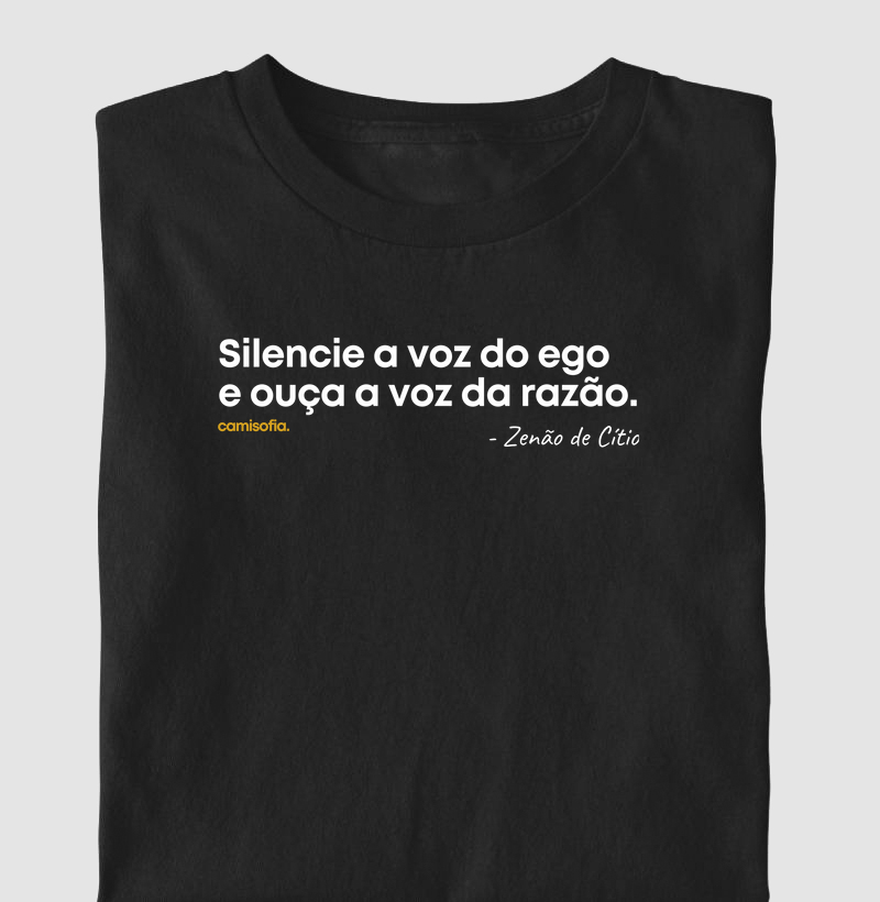 Silencie a Voz do Ego e Ouça a Voz da Razão - Zenão de Cítio