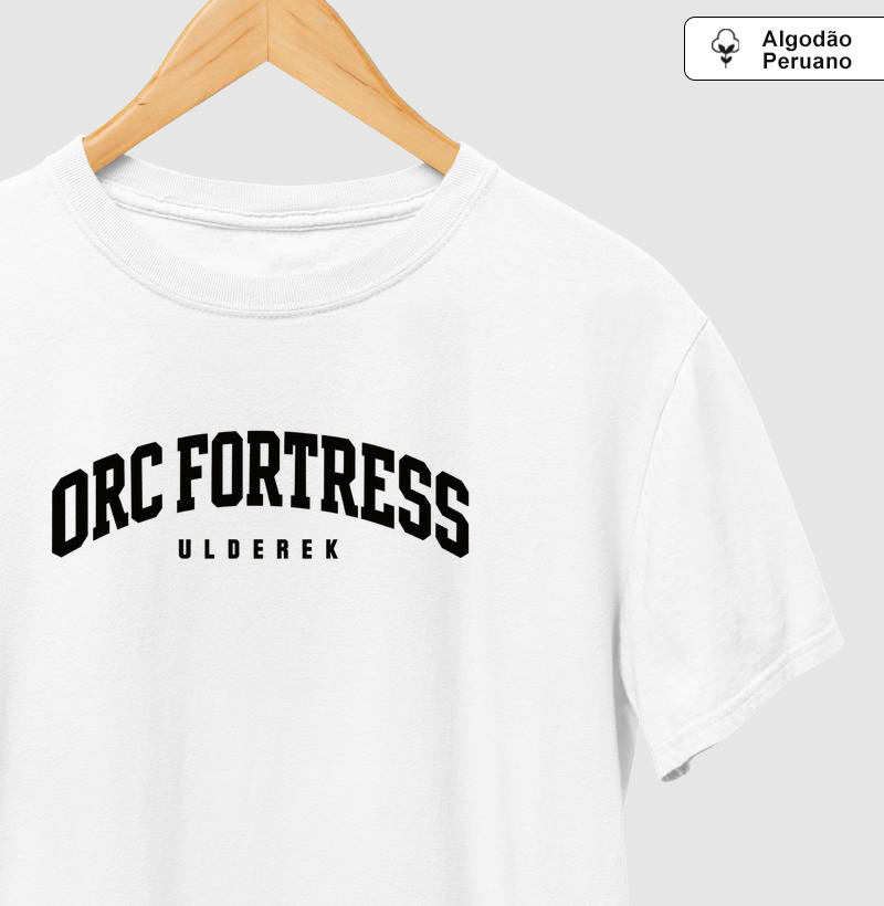 Orc Fortress - Ulderek - Camiseta Algodão Peruano