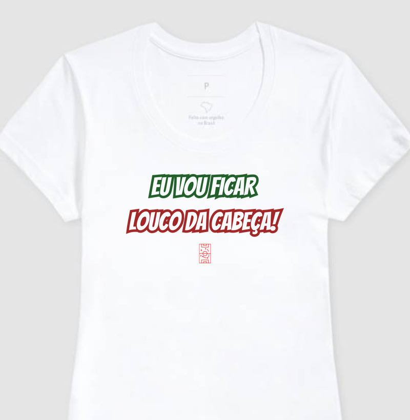 CAMISETA FEMININA CANTO TRICOLOR