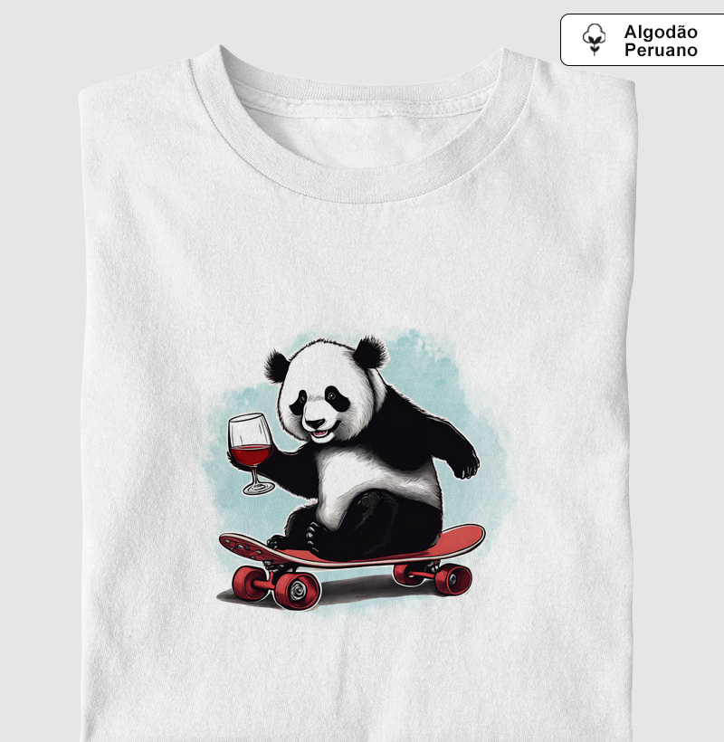 Animals Panda- ALGODÃO PERUANO