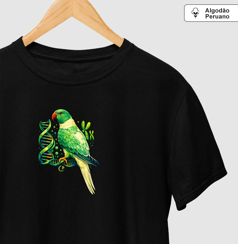 Camiseta Algodão Peruano Ringneck Genética Pura