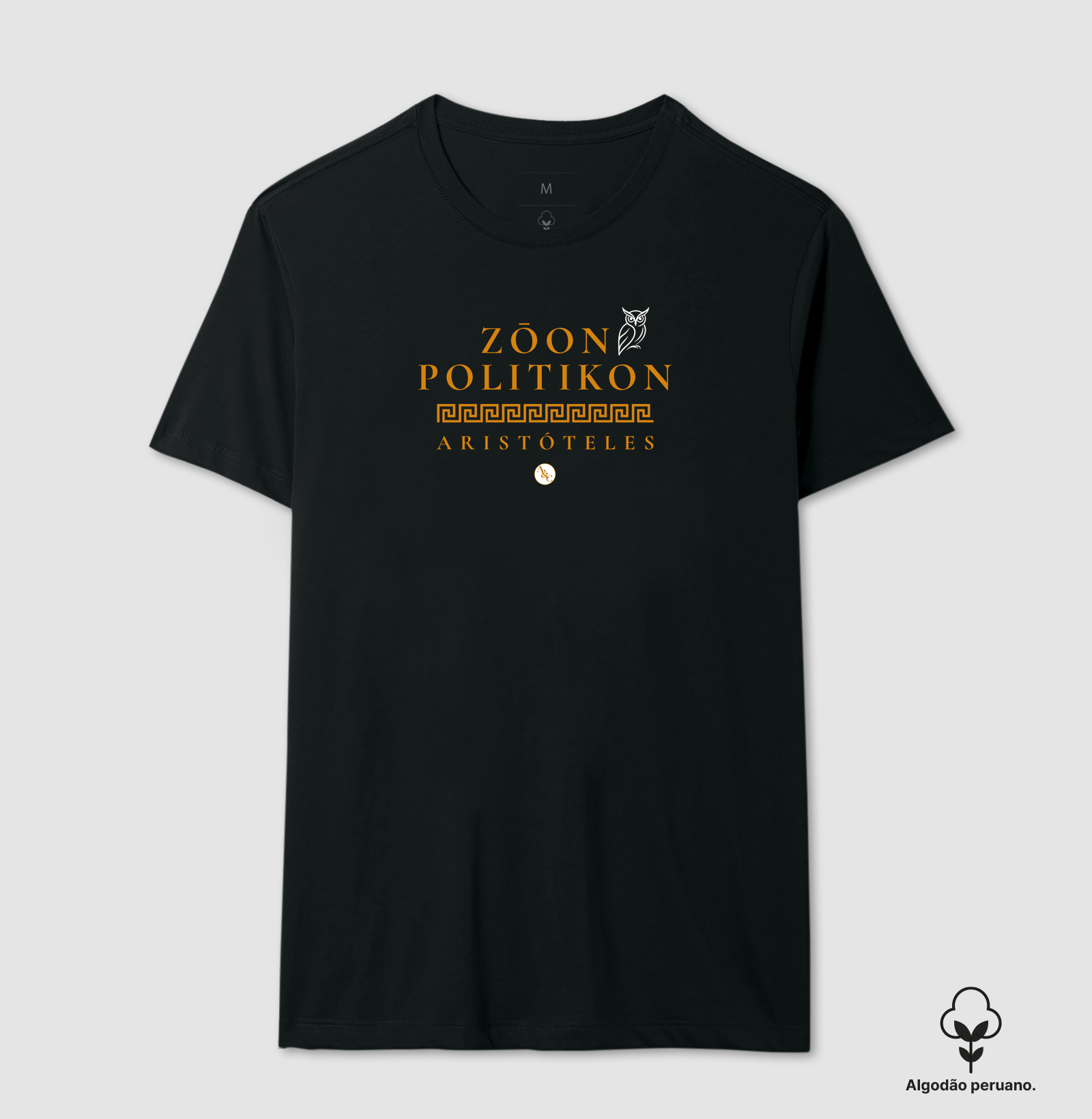 CAMISETA TIPOGRÁFICA ZŌON POLITIKON