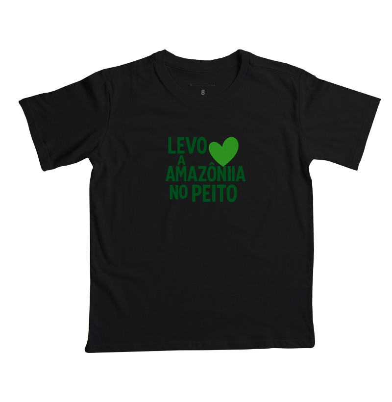 Levo a Amazônia no peito 