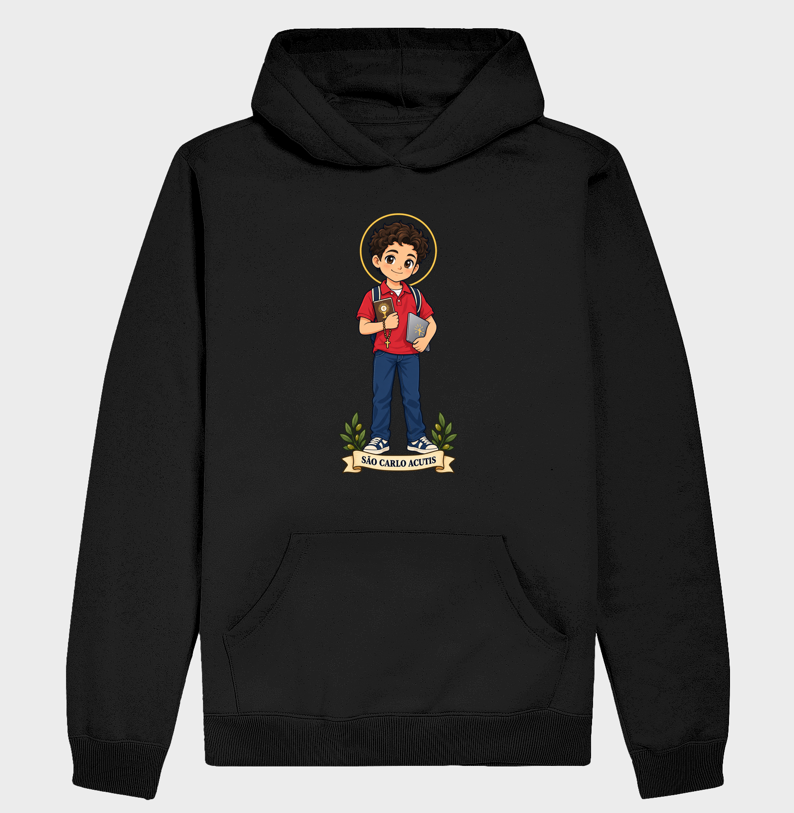 São Carlo Acutis - estilo chibi