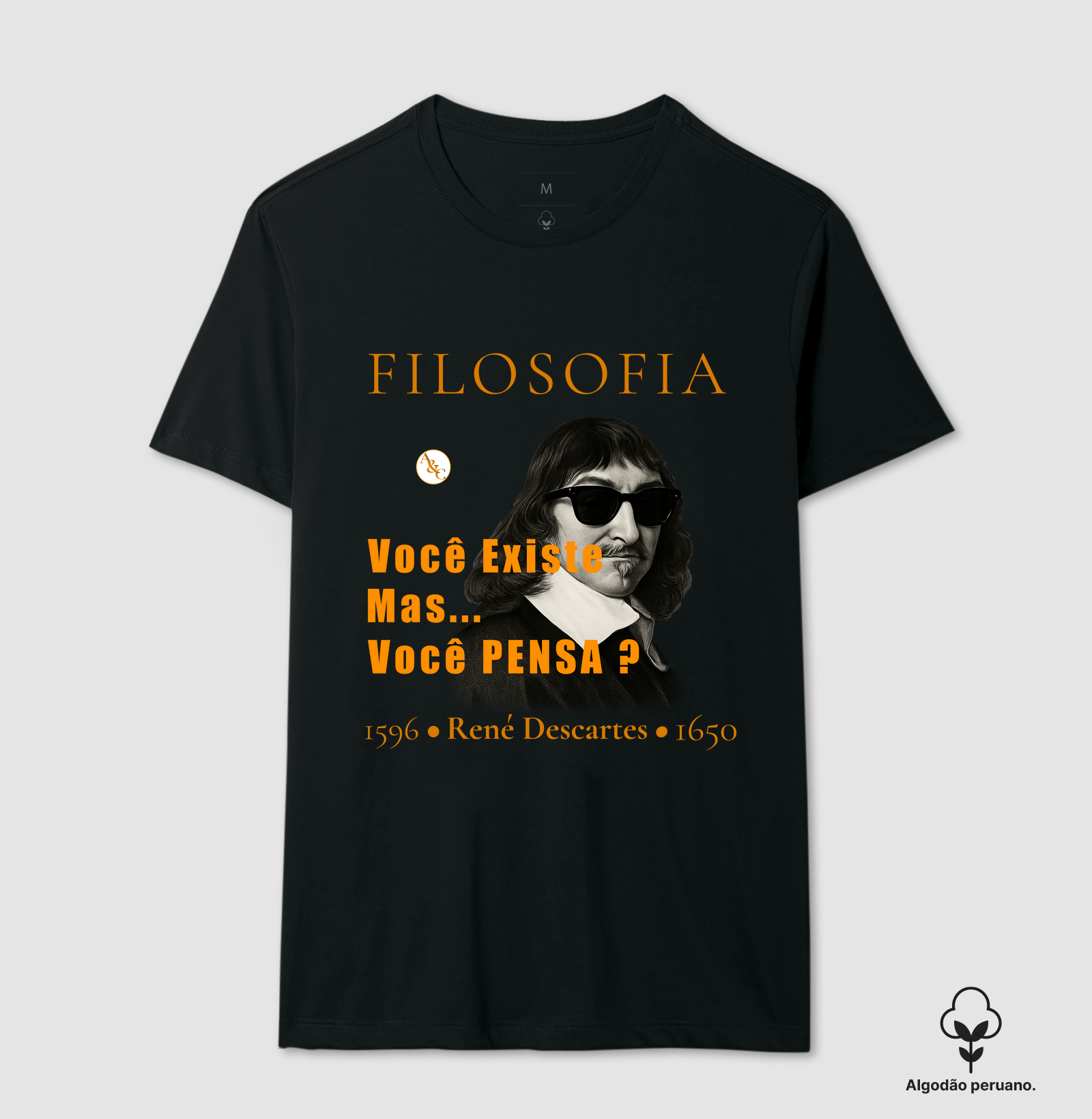 Camiseta Filosofia - Descartes