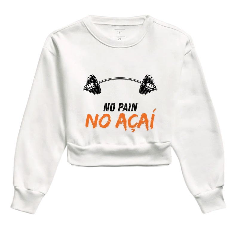 Camiseta No pain no açaí