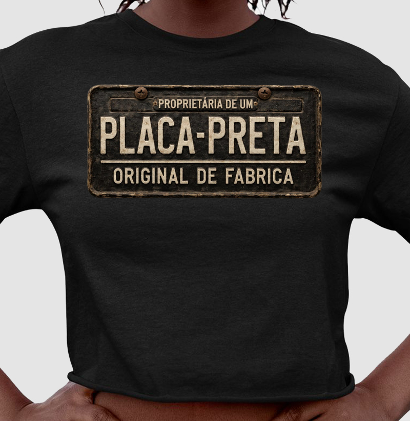 Proprietária de um Placa Preta | Rústica