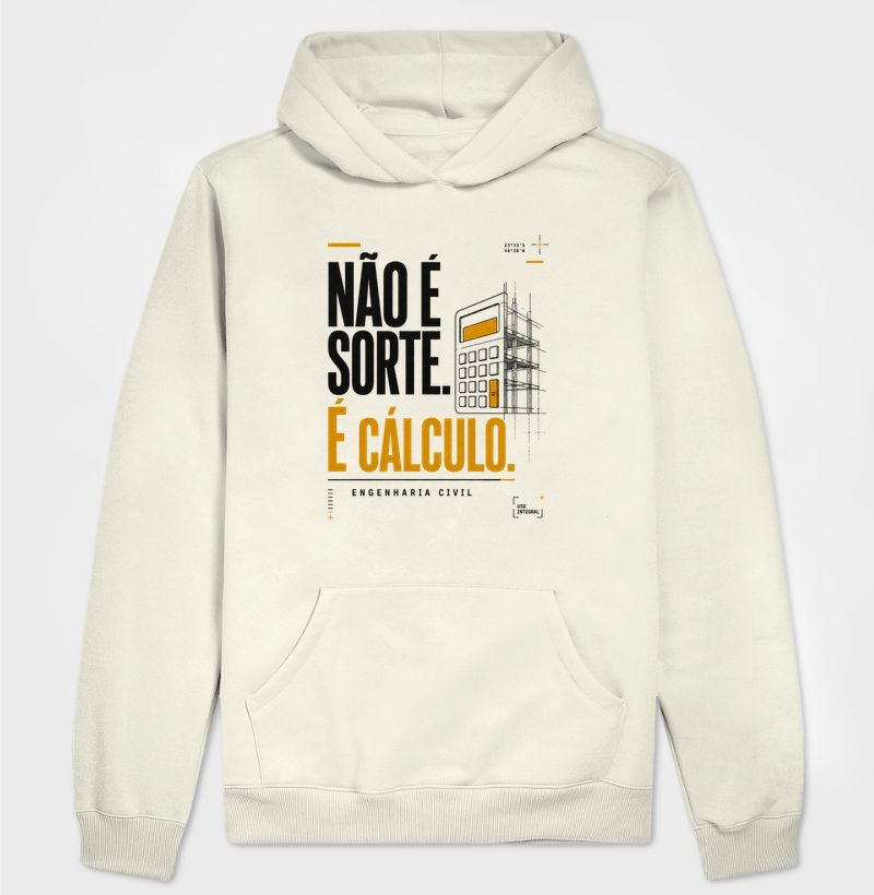 Não é sorte. É cálculo.