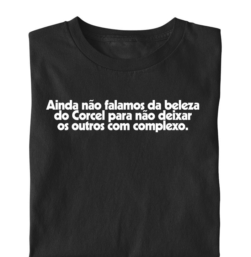 Ainda não falamos da beleza do Corcel...