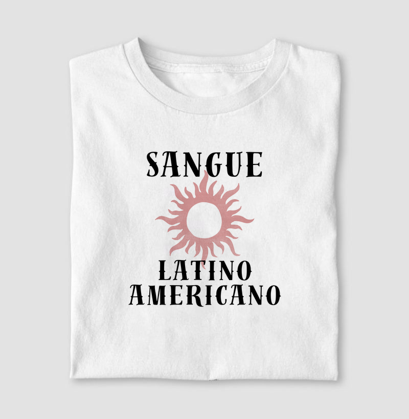 sangue latino-americano - Camiseta
