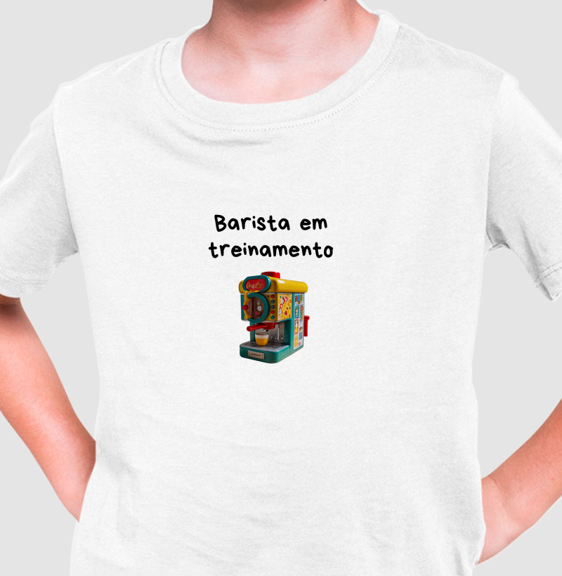 Barista em treinamento