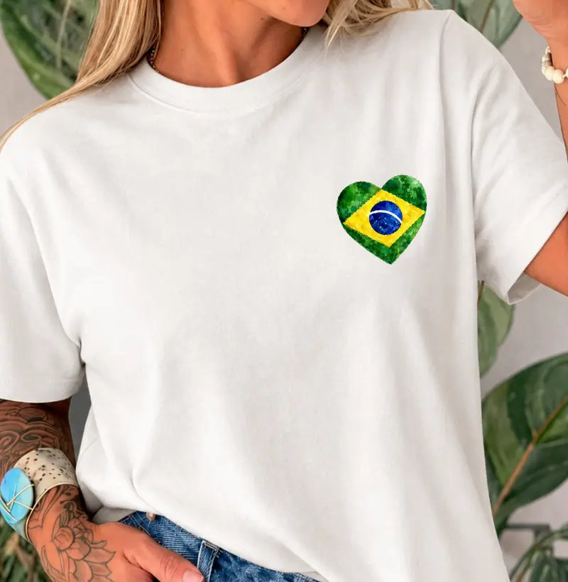 Brasil no peito!