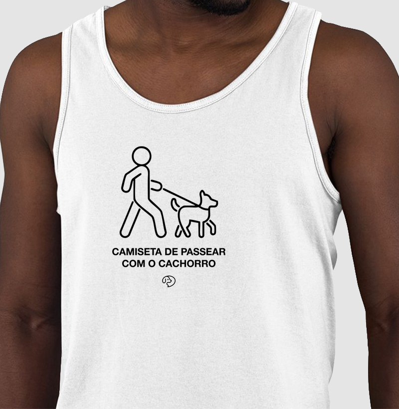 Camiseta de Passear com o Cachorro