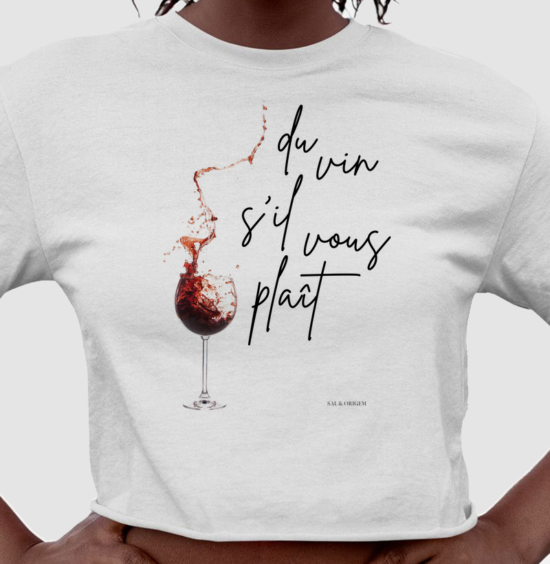 Du vin sil vous plaîs-> taça