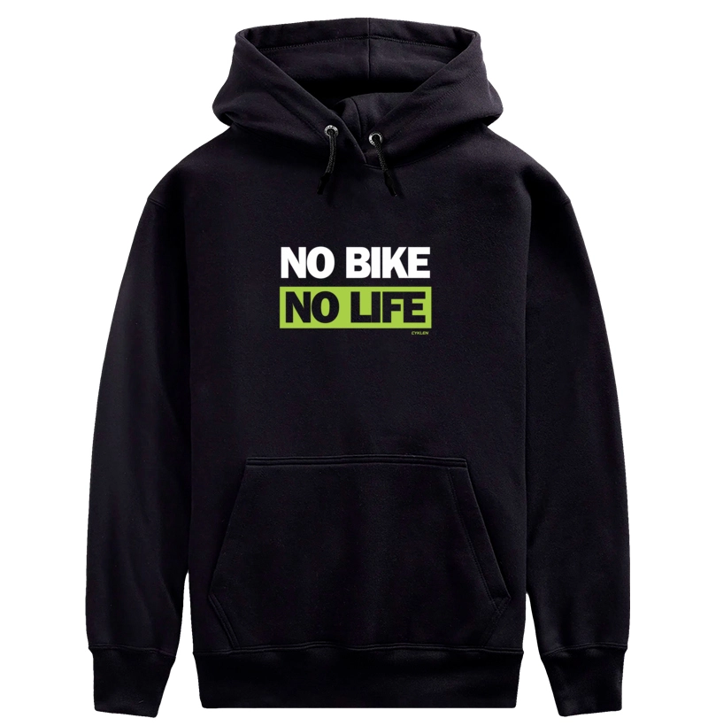 MOLETOM NO BIKE NO LIFE