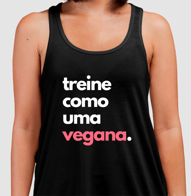 treine como uma vegana