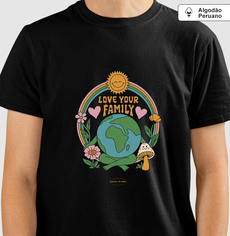 Camiseta love your family