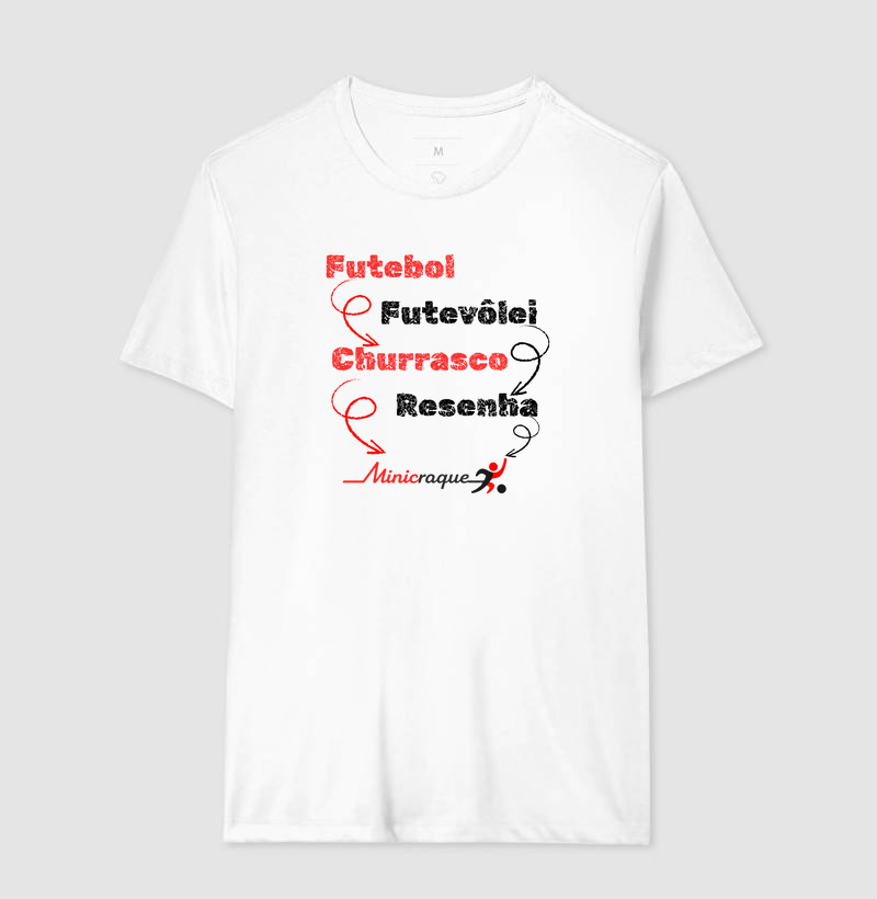 Futebol, Futevôlei, Churrasco, Resenha