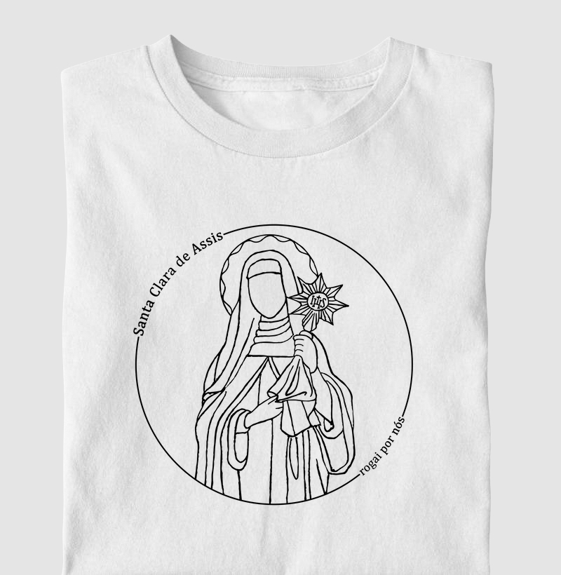 Santa Clara de Assis Minimalista