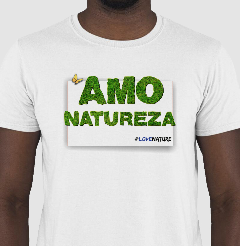 Camiseta Amo Natureza
