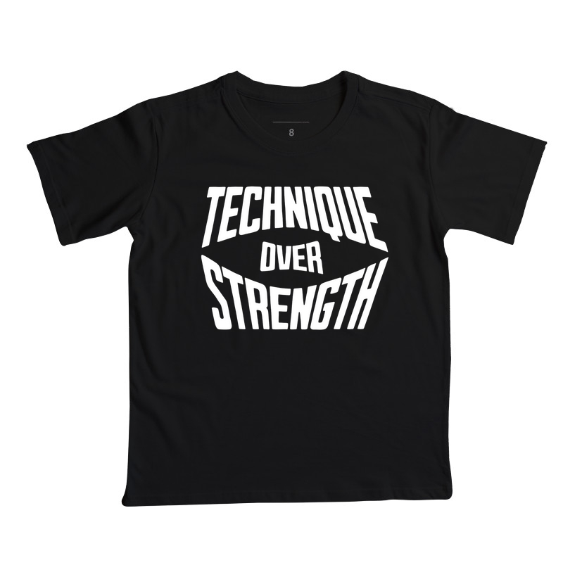 Camiseta Technique Over Strength - Infantil