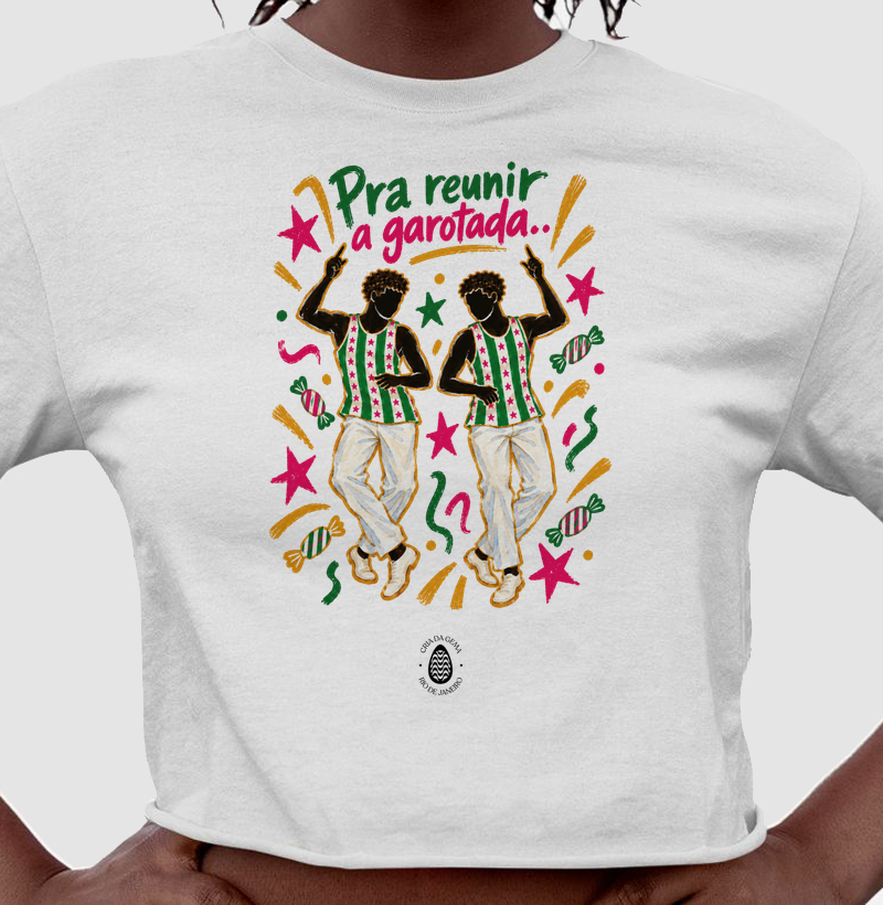Cropped Pra reunir a garotada - Cropped