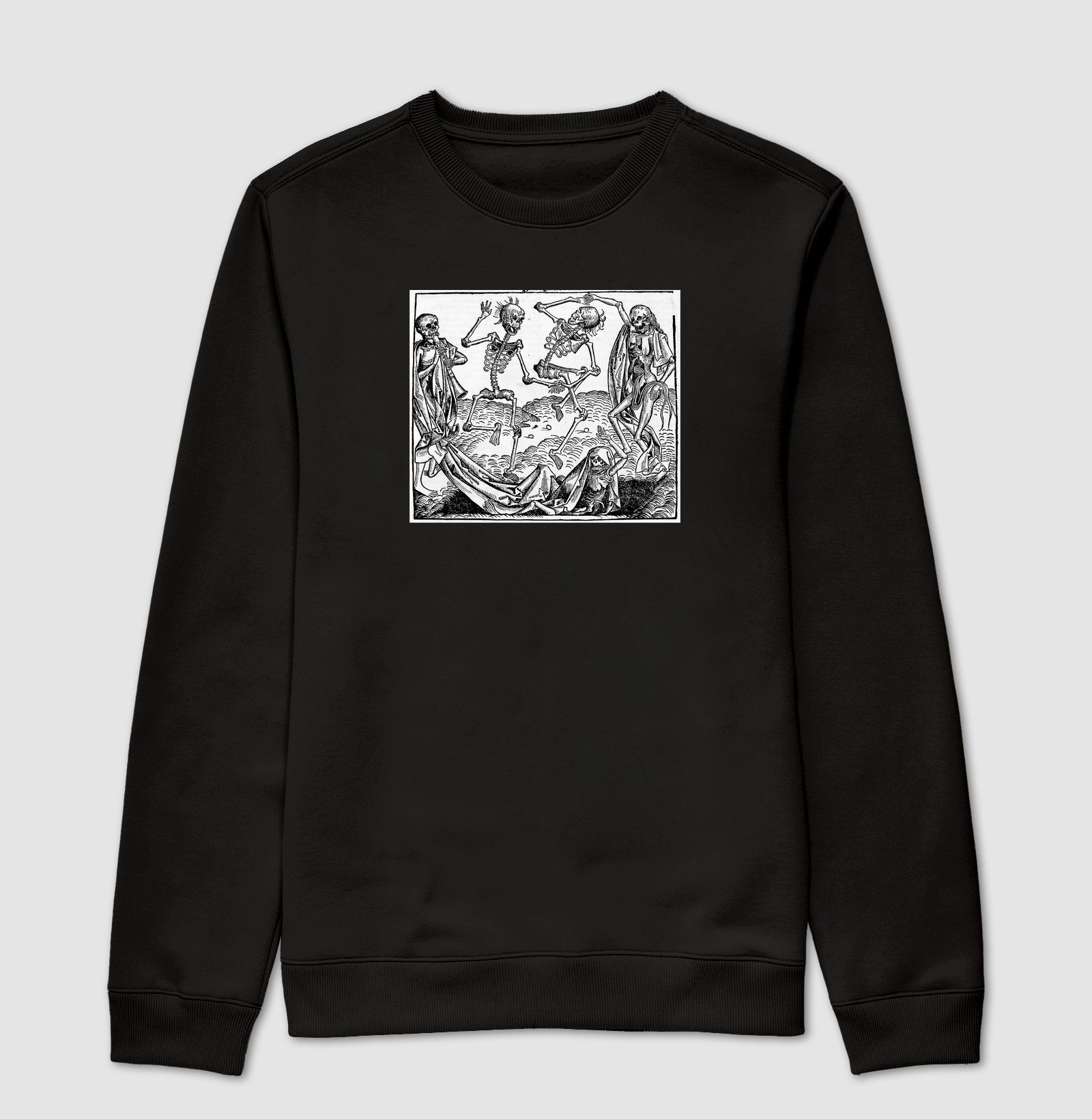 Moletom Memento Mori II (sem frase) - Suéter Moletom