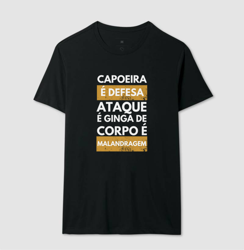 Camiseta Original Capoeira é Defesa