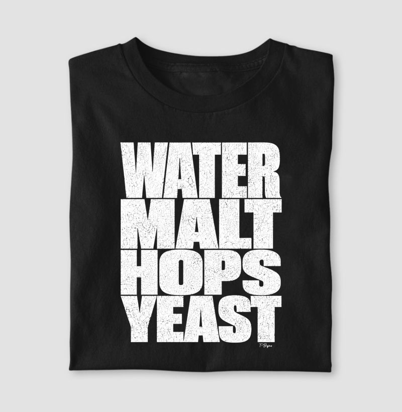 Water, Malt, Hops, Yeast