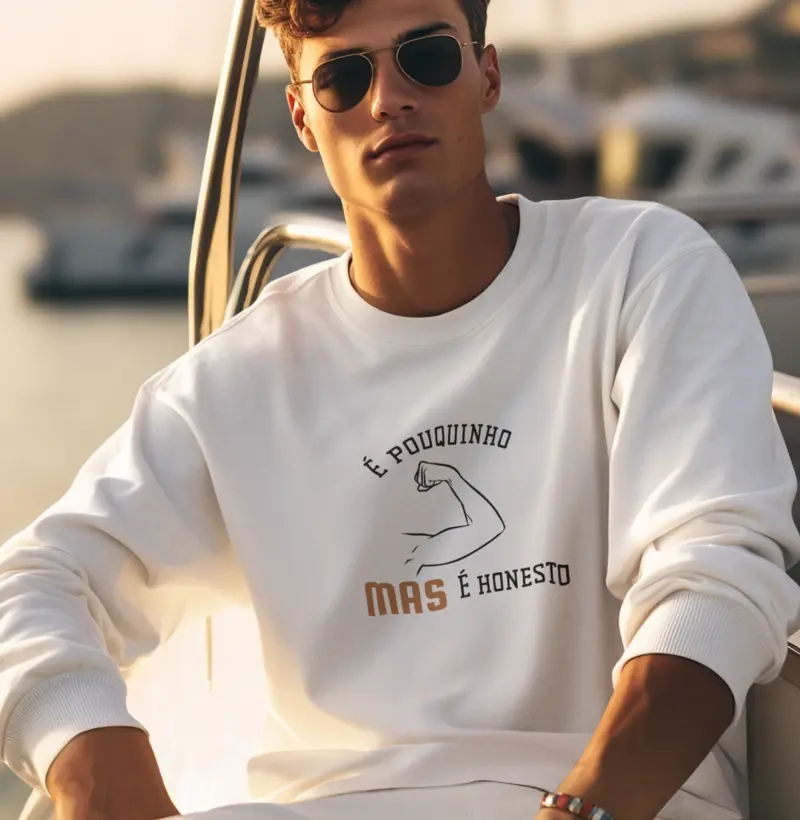 É pouquinho, mas é honesto