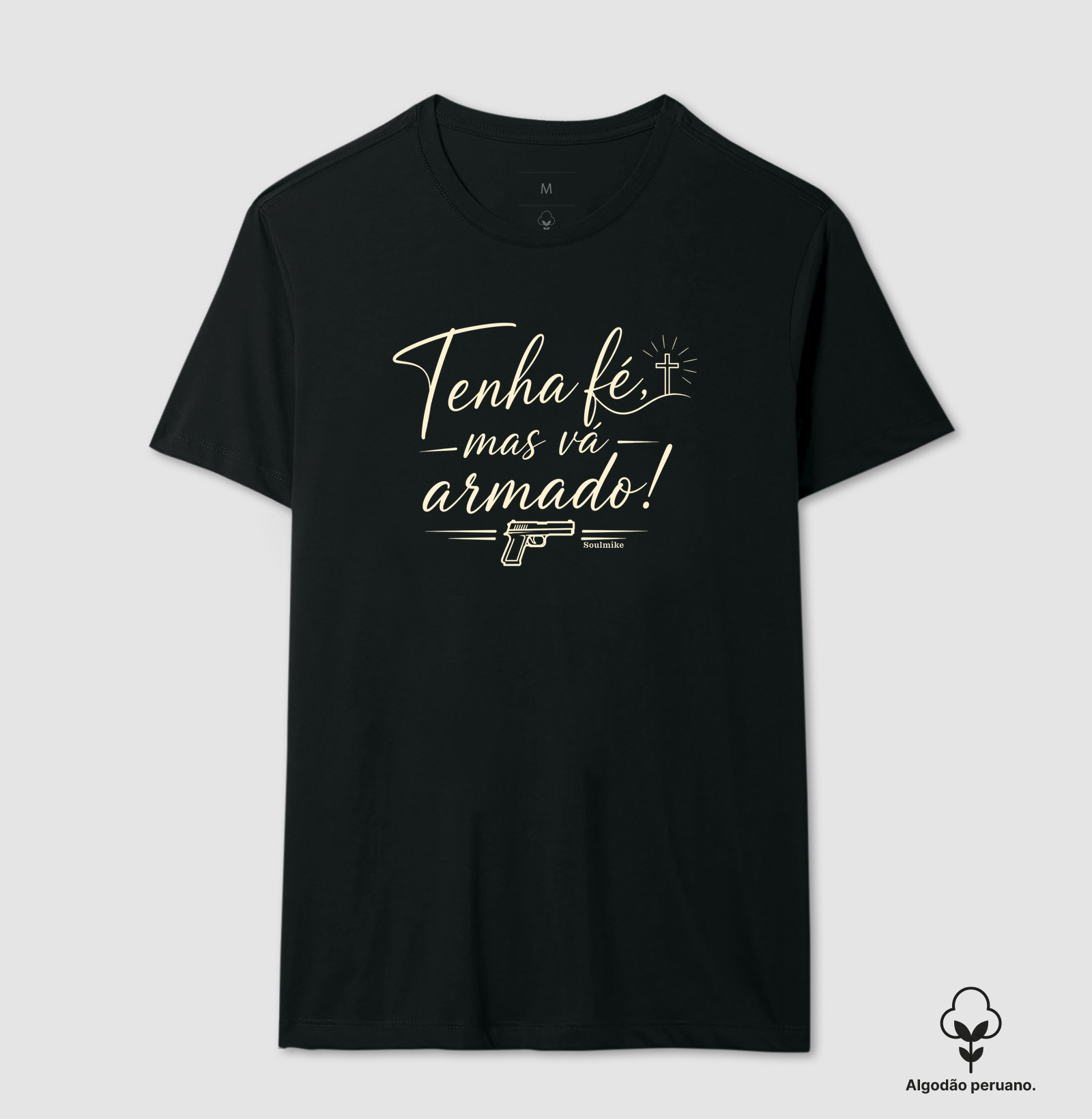Armado e com fé!