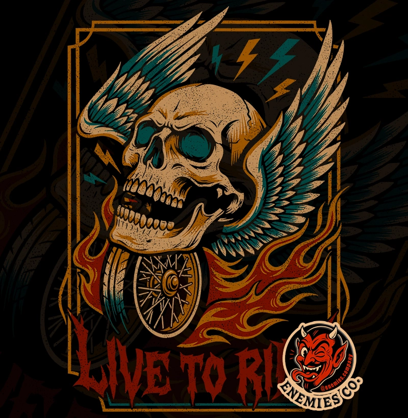 LIVE TO RIDE 💀🔥