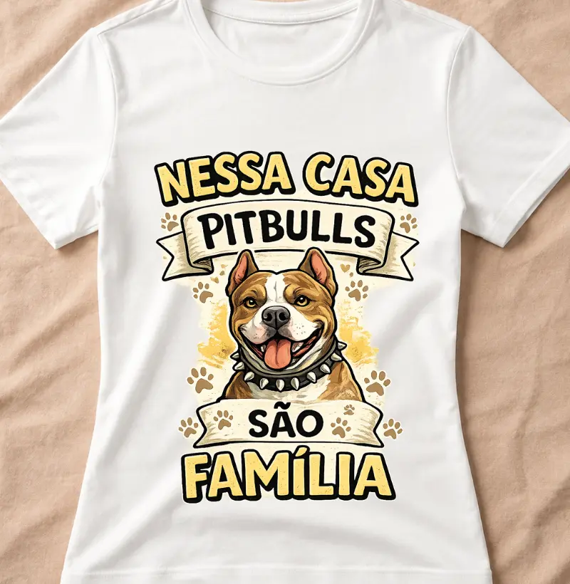 NESSA CASA PITBULL SÃO FAMILIA
