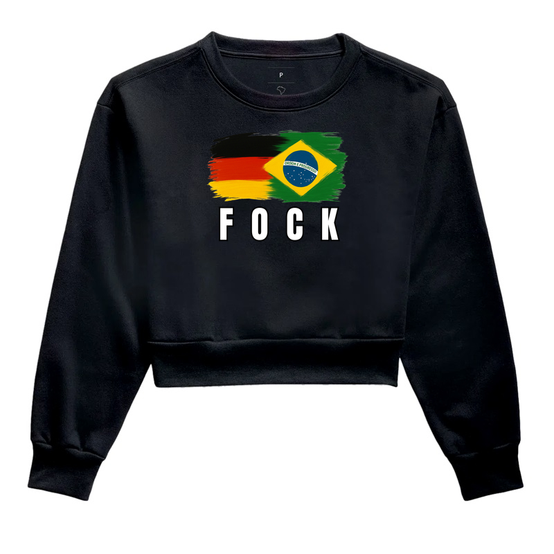 Fock  - Cropped Moletom