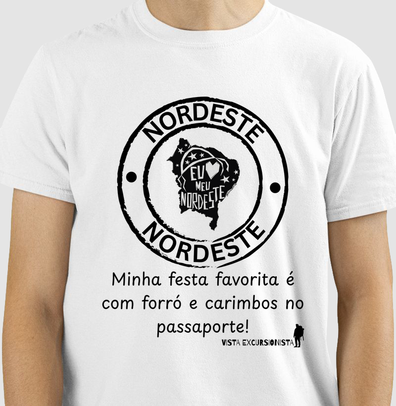 Minha festa favorita é com forró e carimbos no passaporte!