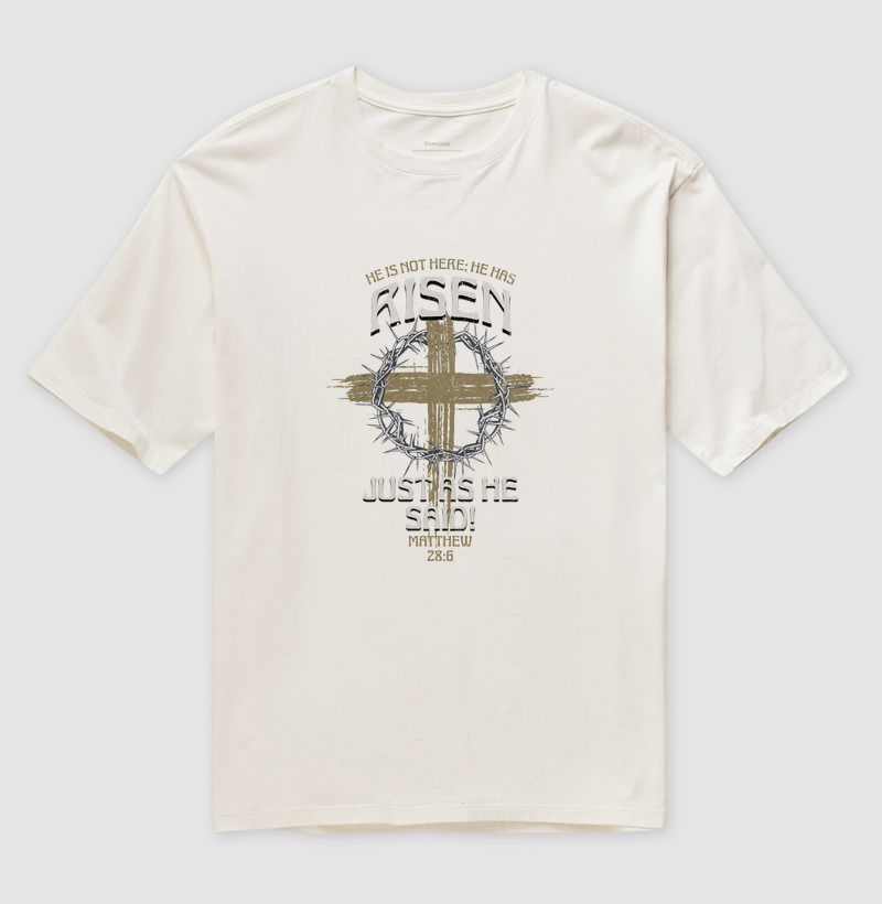 Camiseta Oversized Rise! Streetwear Básica Premium Unissex – Moda Urbana