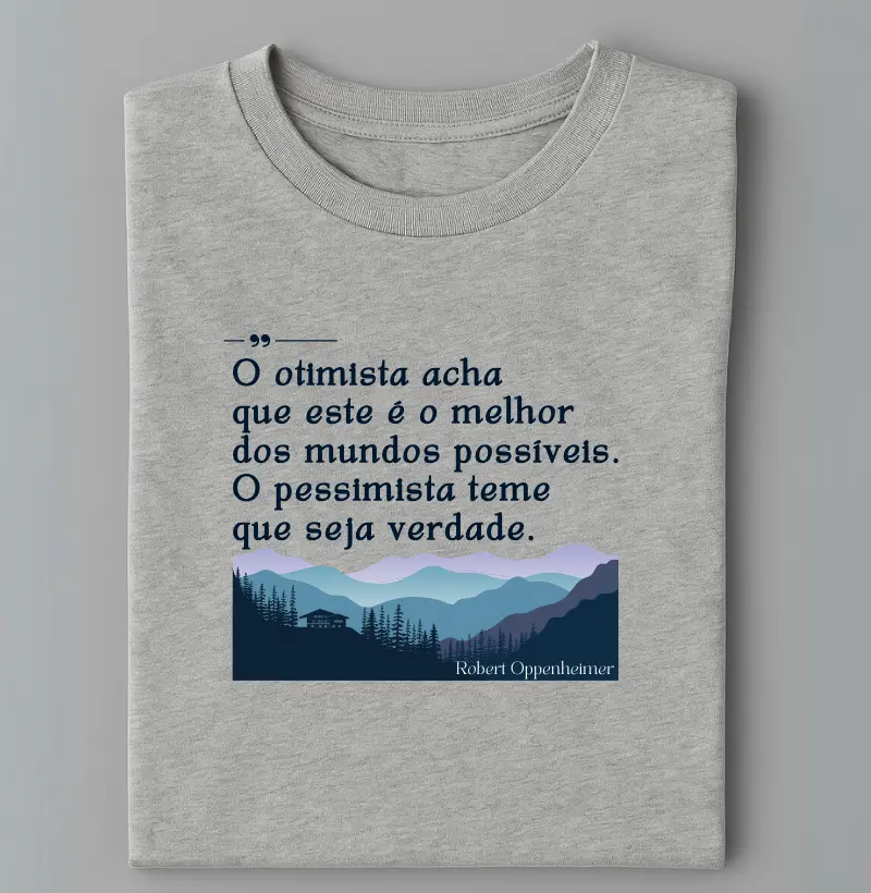 O otimista e o pessimista - Oppenheimer