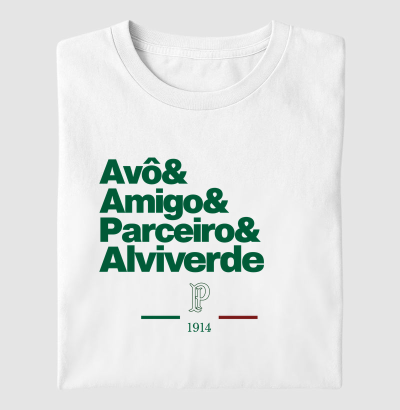 Avô, amigo, parceiro e Alviverde