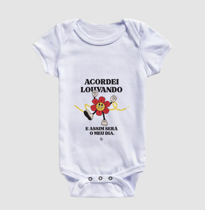 Acordei louvando e assim será o meu dia
