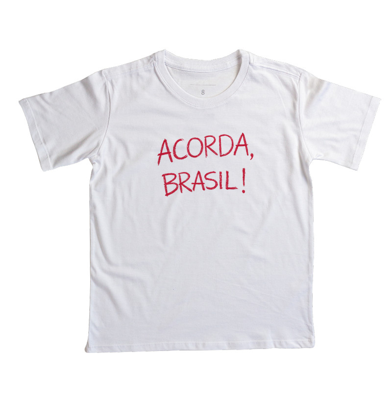 Camiseta infantil, Acorda, Brasil! 