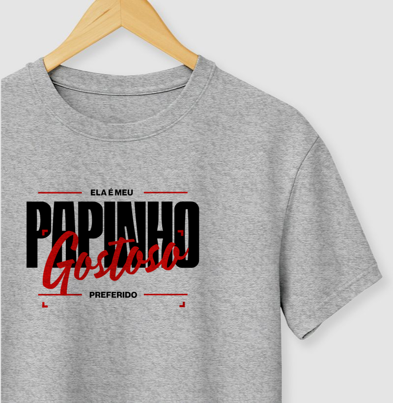 Camiseta Ela é papinho gostoso