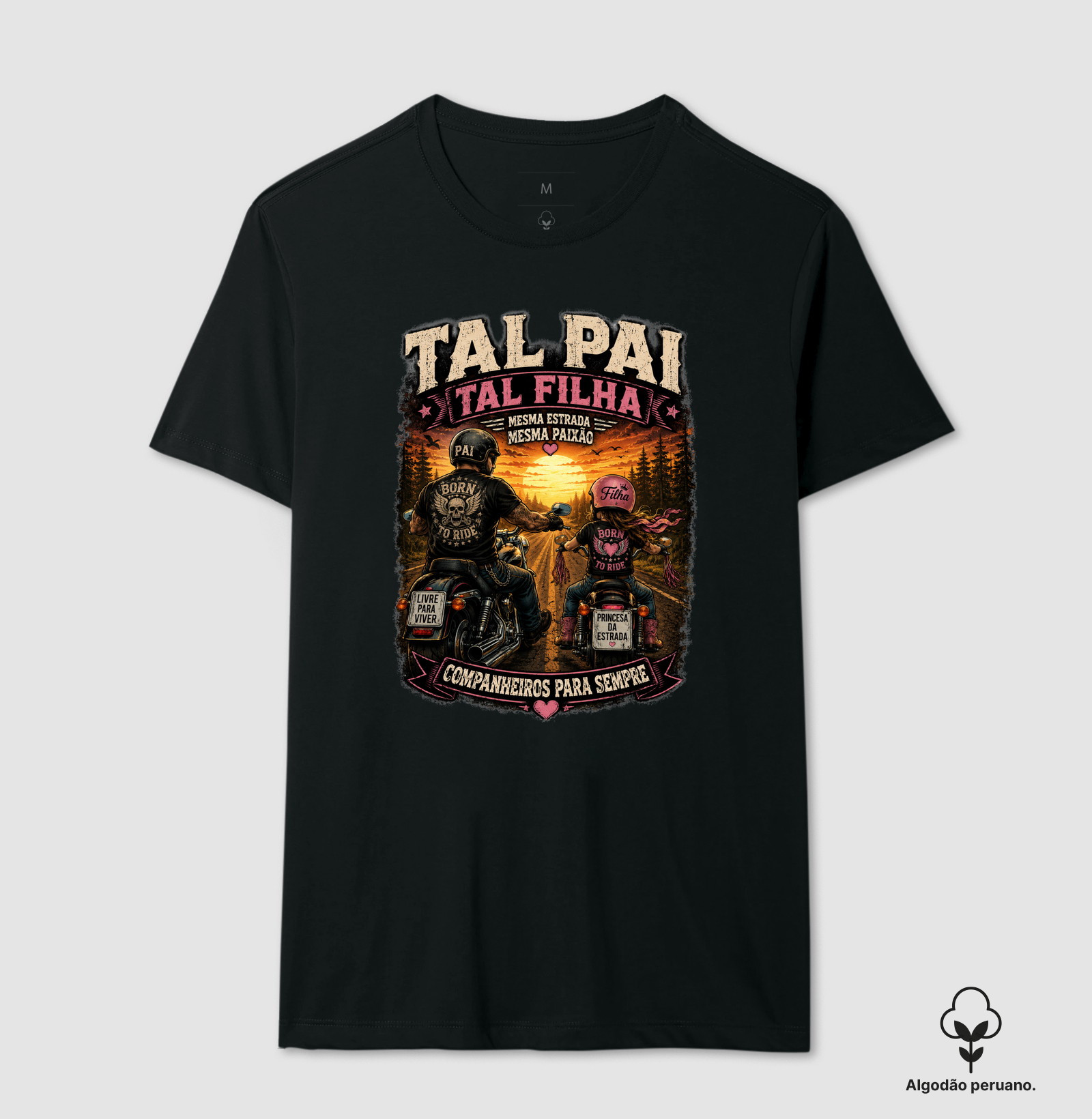 Supreme Tal Pai Tal Filha (tecido algodão peruano)