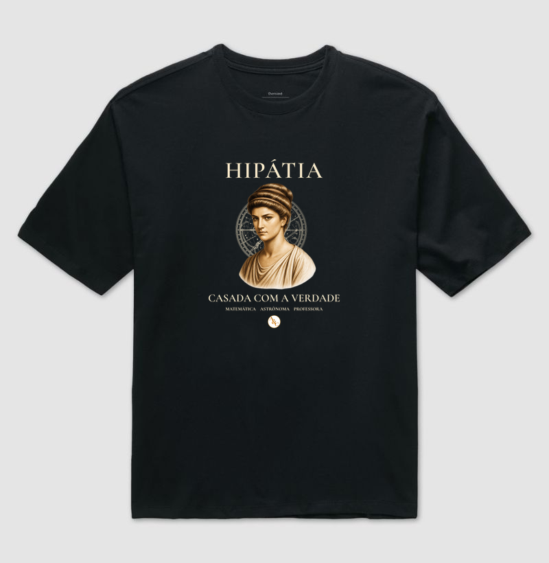 Camiseta Filosófica Luz de Alexandria | Arte & Compor