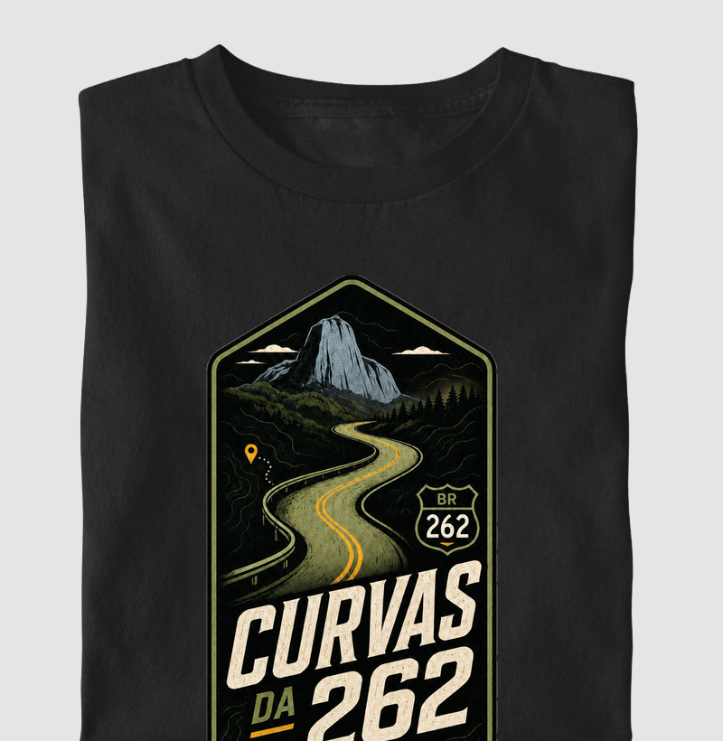 Camiseta Curvas da 262