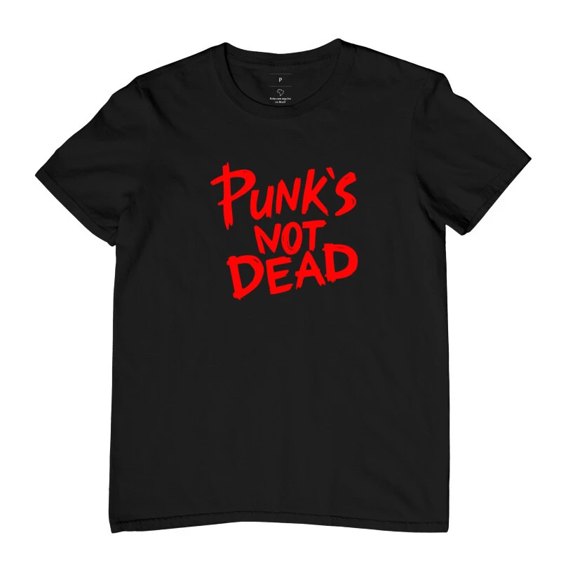 Camiseta Adulta- Punk is not Dead