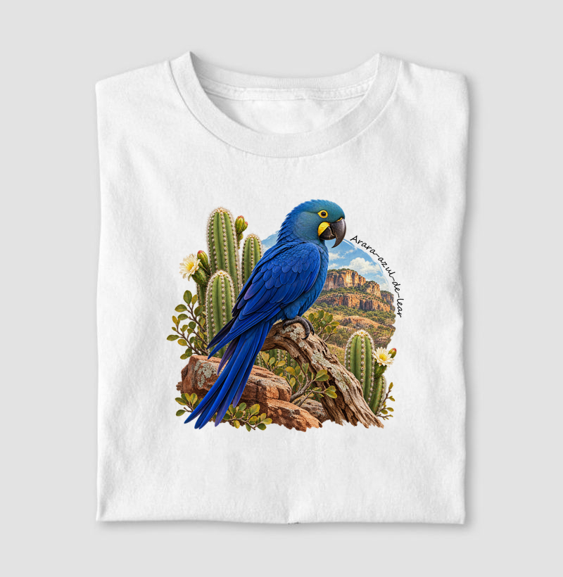 Arara-azul-de-lear - Coleção Fauna Brasileira