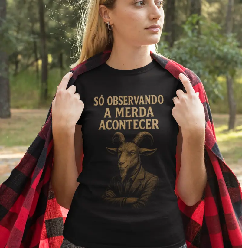 só observando a meda acontecer.