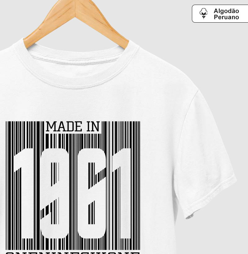 Camisa Made in Barras 1961