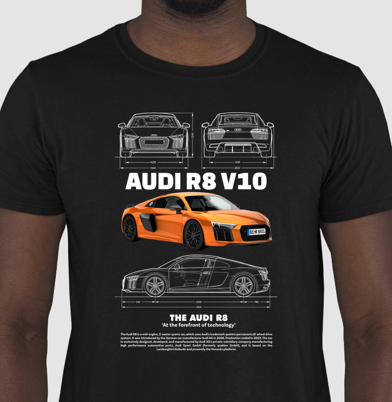 Camiseta Audi R8 v10